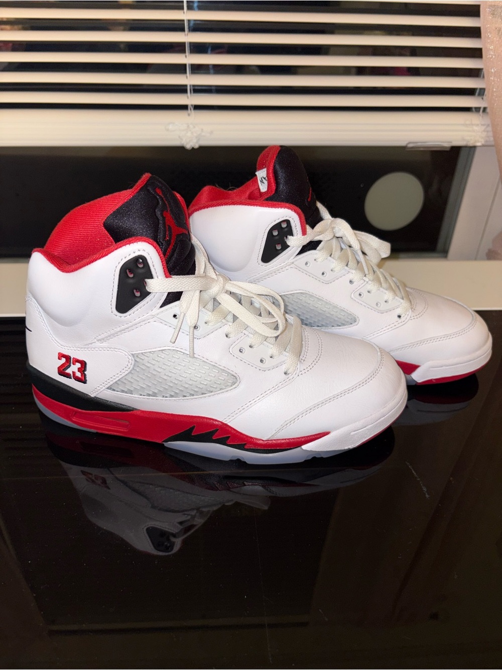 Retro Jordan 5:Fire Red
